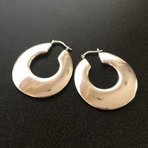 Sterling Silver Hoops